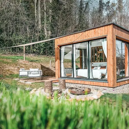 Insolite - - Vue Pyrenees - Brasero Chalet Lasseube